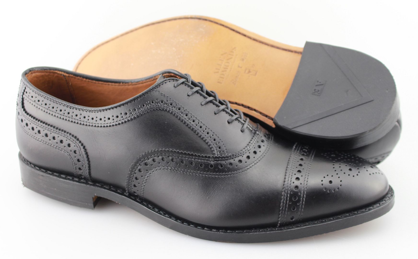 men's allen edmonds strand cap toe oxford